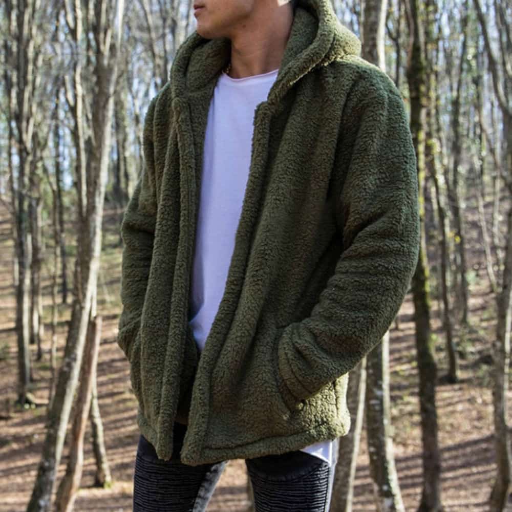 Trendy Warm Plush Men Hoodies Trendy Warm Plush Men Hoodies