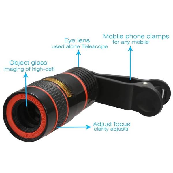 Mobile Phone Camera Lens 12X Zoom Mobile Phone Camera Lens 12X Zoom